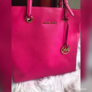 Michael Kors Pink Tote Purse